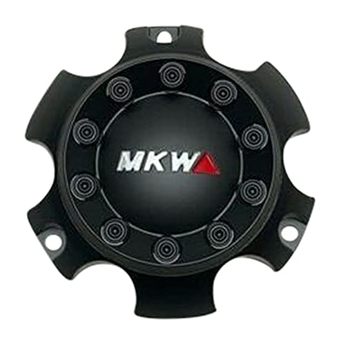 MKW Matte Black Wheel Center Cap TLC6079-2 Cap TLC6079-1 Cap - wheelcentercaps
