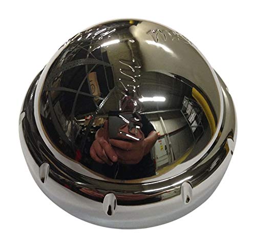 MKW Wheel Rim Threaded Chrome Center Cap C607901-CAP TL MKC-S-001 replacement wheel center cap part C607901-CAP