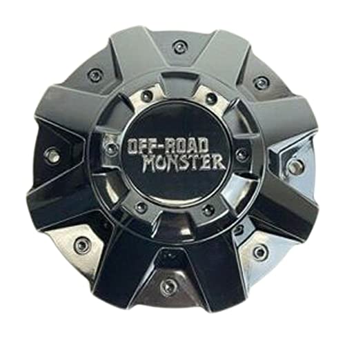 Monster Off-Road Gloss Black Wheel Center Cap C-864-1-XG C-5240-1-SG C-5240-2-SG replacement wheel center cap part C-864-1-XG