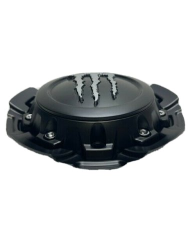Monster Satin Black Wheel Center Cap 6033L217 6032K88 wheel center cap additional view 2