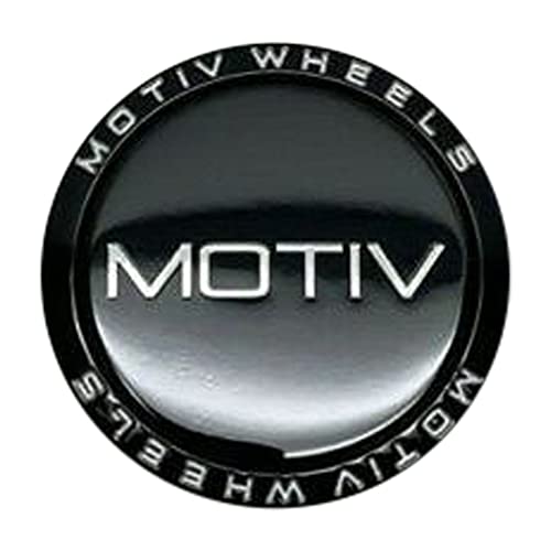 Motiv Wheels Gloss Black Snap in Wheel Center Cap CAP-MP-B21 CAP4-BLACK replacement wheel center cap part CAP-MP-B21