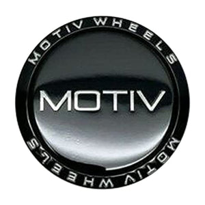 Motiv Wheels Gloss Black Snap in Wheel Center Cap CAP-MP-B21 CAP4-BLACK - wheelcentercaps