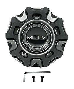 Motiv Wheels Graphit Wheel Center Cap CAP-MH4-G21 CAP6-GRAPHIT - wheelcentercaps