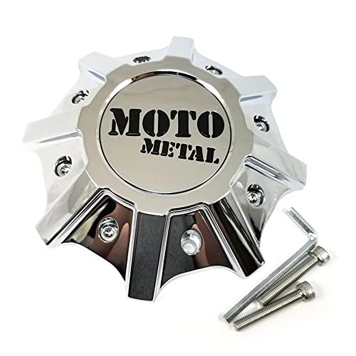 Moto Cap (EXCL 20X9 +18) - Chrome - Wheel Center Caps