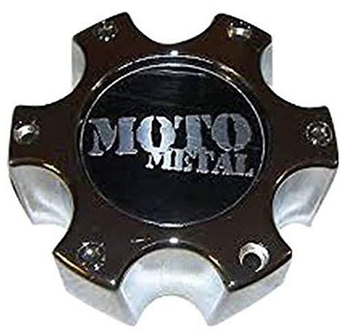 Moto Metal 306B1396H 6 Lug Chrome Wheel Center Cap - Wheel Center Caps