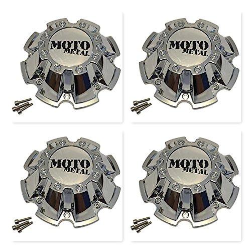 Moto Metal 4 Pack Cap M-793 M793CHROME Wheel Center Cap replacement wheel center cap part M-793