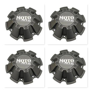 Moto Metal 4 Pack Wheels 793 Cap M-967 Grey Finish Center Cap - wheelcentercaps