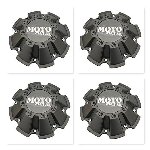 Moto Metal 4 Pack Wheels 793 Cap M-967 Grey Finish Center Cap - wheelcentercaps