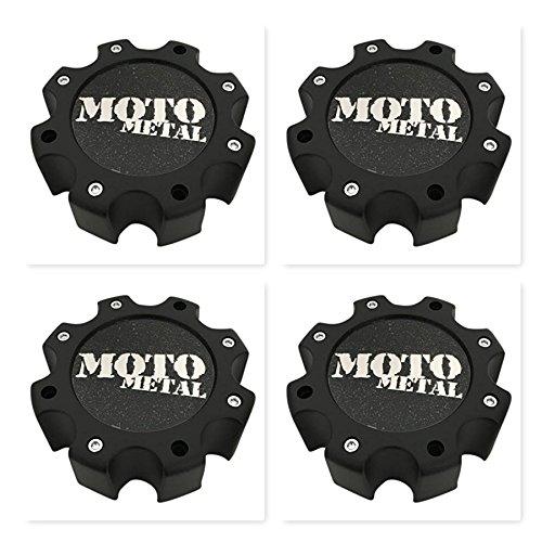 Moto Metal 4 Pack Wheels 845L172 LG0810-26 845L172S2 Matte Black Center Cap replacement wheel center cap part 845L172