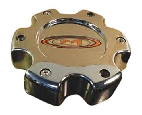 Moto Metal 845L145 Chrome Center Cap Red Logo Fits MO955 MO956 replacement wheel center cap part 845L145
