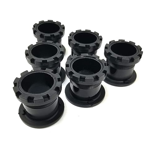 Moto Metal 977CHAIN-GB Gloss Black 6 Pieces Chain Link Rivets for 20 Inch 22 Inch MO977 replacement wheel center cap hardware part 977CHAIN-GB