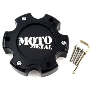 Moto Metal MO909B6139B Gloss Black Center Cap 6x5.5 - wheelcentercaps