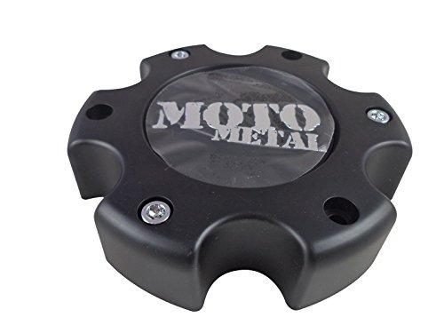 Moto Metal MO909B6139YB Flat Black Wheel Center Caps (1 CAP) replacement wheel center cap part MO909B6139YB