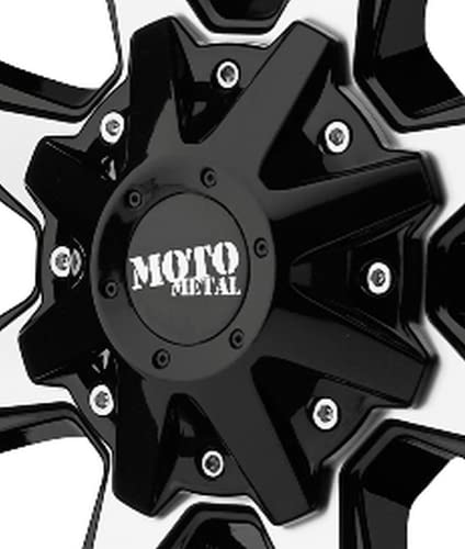 Moto Metal MO970 Satin Black Snap in 16x7 Center Cap MO479K95-SB replacement wheel center cap part MO970