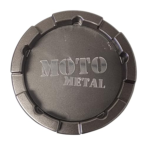 Moto Metal MO983 Wheel Center Cap Snap in Satin Gray MO983CAPB2-SG - Wheel Center Caps