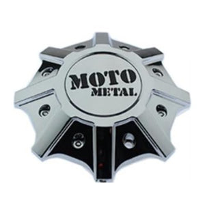 Moto Metal Moto Cap (20X9 +18 ONLY) - Chrome - T142L215-H39-C1 - Wheel Center Caps