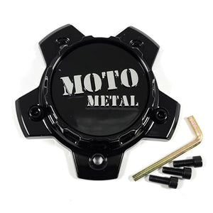 Moto Metal MOTO CAP BOLT-ON (GB/CH/GB) - 5X5.0 - T805L133-5-H34-S1 - Wheel Center Caps