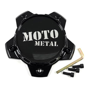 Moto Metal MOTO CAP BOLT-ON (GB/CH/GB) - 5X5.5/150 - T805L145-5-H34-S1 - Wheel Center Caps