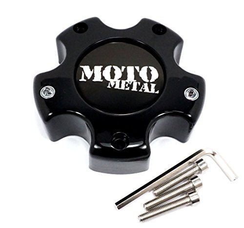 Moto Metal MOTO CAP G-BLK 5X4.5/4.75/5 - NEW LOGO - 845L121S1 replacement wheel center cap part 5X4.5/4.75/5