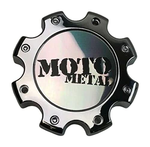 Moto Metal Wheels 845L170R Chrome Wheel Center Cap - Wheel Center Caps