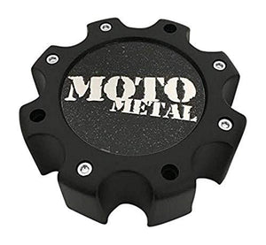 Moto Metal Wheels Matte Black Center Cap