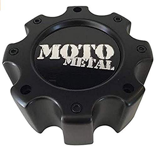 Moto Metal Wheels HE835B8165-AA LG0703-20 MO909B8165YB Matte Black Center Cap - wheelcentercaps