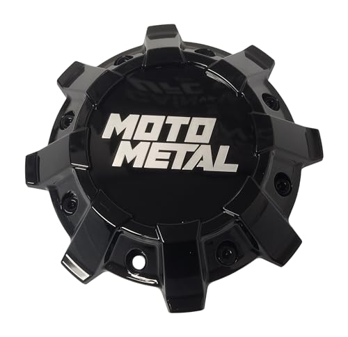 Moto Metal Wheels MOCAP100BXP0843SX Gloss Black Center Cap - Wheel Center Caps