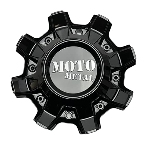 Moto Metal Wheels Spider M804 CAP-MO804C-GB Gloss Black Center Cap replacement wheel center cap part M804