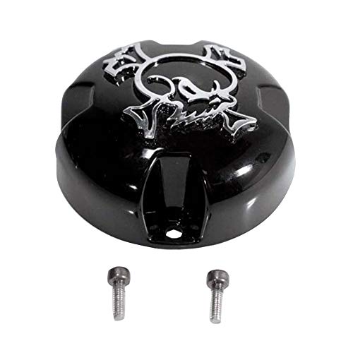MSA (Skull Black Skull Bolt-On Cap replacement wheel center cap