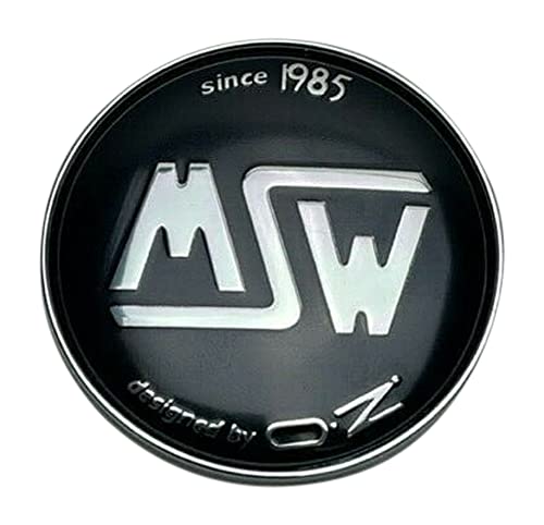 MSW by OZ Since 1985 Chrome Snap in Wheel Center Cap C-080 replacement wheel center cap part C-080
