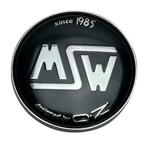 MSW by OZ Since 1985 Chrome Snap in Wheel Center Cap