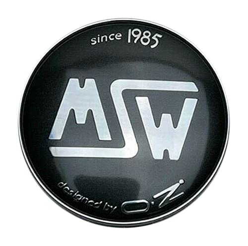 MSW by OZ Since 1985 Gray Snap in Wheel Center Cap XC512BW-1 replacement wheel center cap part XC512BW-1