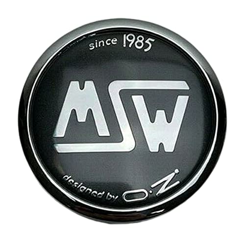 MSW by OZ Since 1985 Gray Snap in Wheel Center Cap XC566VW replacement wheel center cap part XC566VW