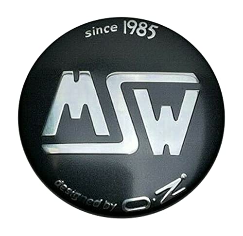 MSW by OZ Since 1985 Gray Snap in Wheel Center Cap XC571FR replacement wheel center cap part XC571FR