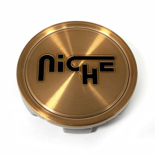Niche Wheels 1003-22BRLB 1003-22 Bronze Center Cap 5 Lug M098 Elan M116 Misano M119 Misano M124 Milan replacement wheel center cap part 1003-22BRLB