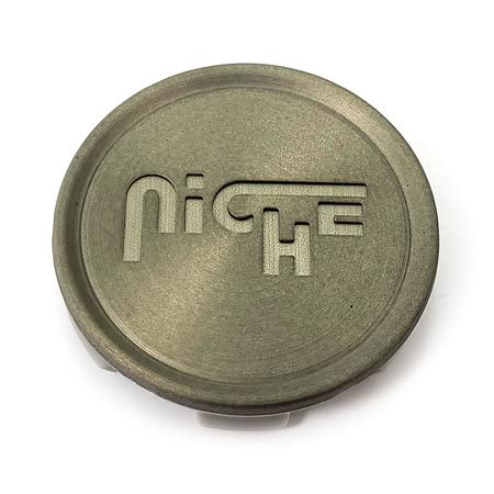 Niche Wheels 1003-22DDT Dark Tint Center Cap Snap in 5 Lug Cap M-773 replacement wheel center cap part 1003-22DDT