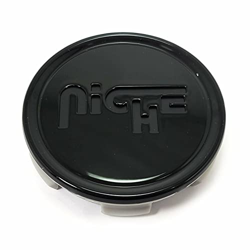 Niche Wheels 1003-22GBL Gloss Black Wheel Center Cap 1003-22 304K68-BL replacement wheel center cap part 1003-22GBL