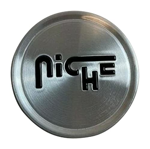 Niche Wheels 1003-22GRBL Machined with Black Logo Wheel Center Cap replacement wheel center cap part 1003-22GRBL