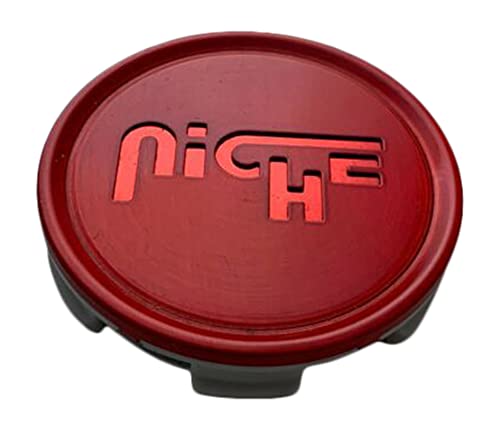 Niche Wheels 1003-22QL Candy Red Snap in Center Cap replacement wheel center cap part 1003-22QL