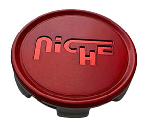 Niche Wheels 1003-22QL Candy Red Snap in Center Cap - Wheel Center Caps