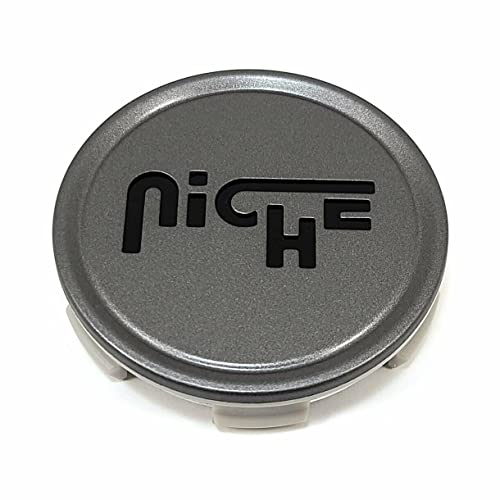 Niche Wheels 1003-22VLB Gray Center Cap 1003-22 5 Lug Essen M146 Milan M135 Targa M129 M147 Essen replacement wheel center cap part 1003-22VLB