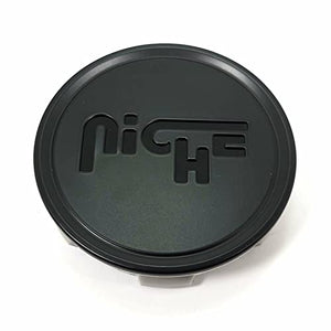 Niche Wheels 1003-24MBL Black Center Cap 2.95 Inch 5 or 6 Lug M248 Misano M249 Gamma M164 Anzio - Wheel Center Caps