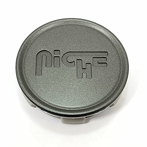 Niche Wheels 1003-24V Graphite Gray Center Cap 2.95 Inch 5 or 6 Lug M185 Carini M183 Staccato replacement wheel center cap part 1003-24V