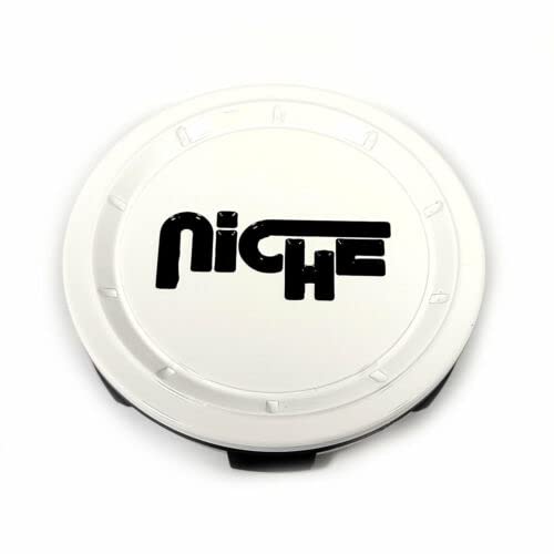 Niche Wheels 1005-24-05GWB Gloss White Center Cap replacement wheel center cap part 1005-24-05GWB