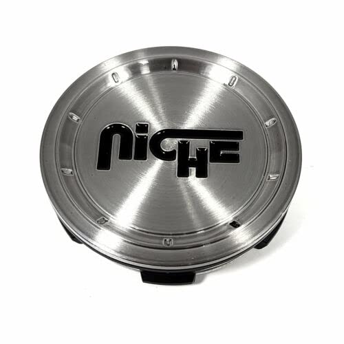 Niche Wheels 1005-24-05LRDT Brushed Tint Gray replacement wheel center cap part 1005-24-05LRDT