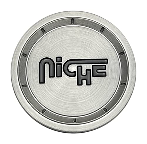 Niche Wheels 1005-24-05LRT Matte Gray Brushed Wheel Center Cap replacement wheel center cap part 1005-24-05LRT