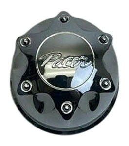 Pacer Chrome Push Thru Wheel Center Cap 89-8121HM C200803C - wheelcentercaps