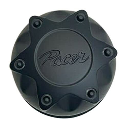 Pacer Matte Black Push Thru Wheel Center Cap 89-8121HM C200803C replacement wheel center cap part 89-8121HM