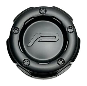 Pacer Wheels Satin Black Snap in Wheel Center Cap C-606-2 C-606-2-UP LG1609-20 - Wheel Center Caps