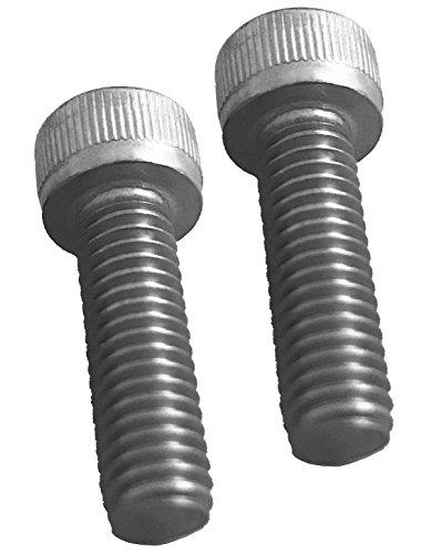 Pair of Replacement Screws for Fuel Wheels Black Center Cap